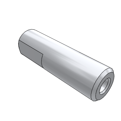 导向轴-高精度标准型-两端内螺纹带扳手槽型