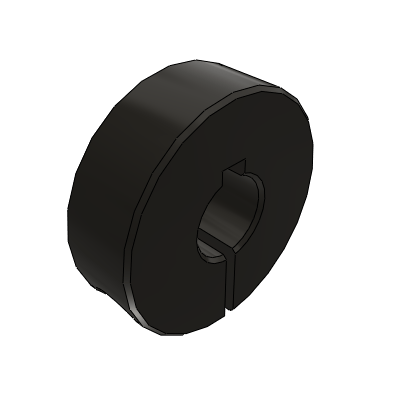 Fixed ring-open type-void keyway type