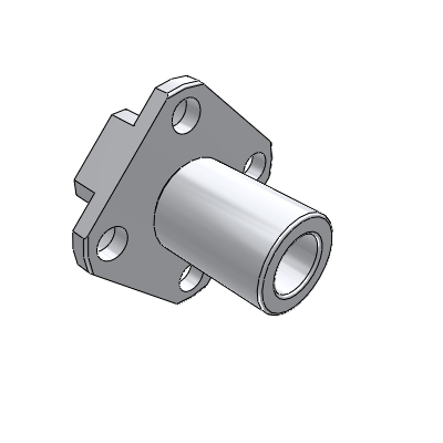 Compact and extended flange type linear bearings