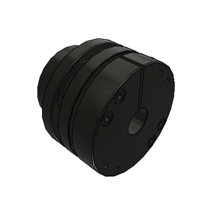 Stepped diaphragm coupling Single diaphragm type One end clamped One end keyway hole type