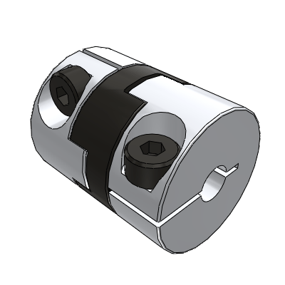 Cross coupling bolt clamping short type