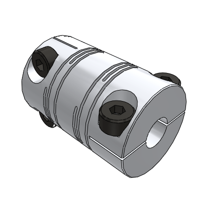 Parallel groove coupling bolt clamping lengthened type