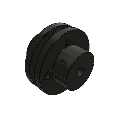Coupling - single diaphragm - keyway type