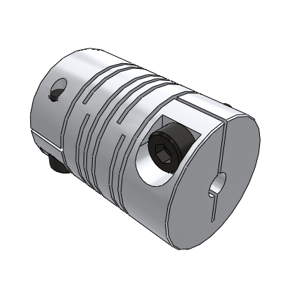 Coupling groove clamping type