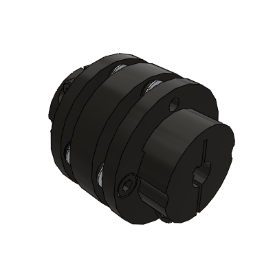 Coupling - Double diaphragm type carbon steel high torque clamping type