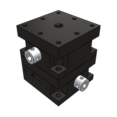 High Precision Dovetail Slide, Feed Screw - XY-Axis  Hex Wrench Drive