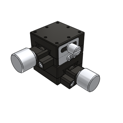 High Precision Dovetail Slide, Feed Screw - XY-Axis