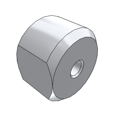 Circular block - screw hole type fixed type