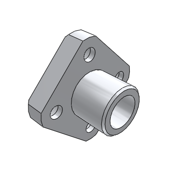 Bushings for locating pins - method flange type