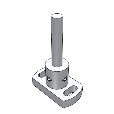 Pillar seat, simple waist pass, the base components(pillar)