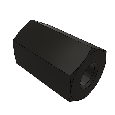 Hex Posts - Both Ends Tapped - L Dimension Configurable