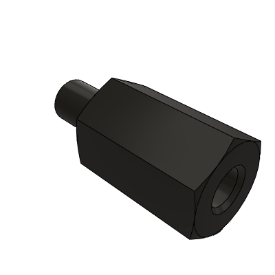 六角形支柱-一端外螺纹一端内螺纹-L尺寸指定型