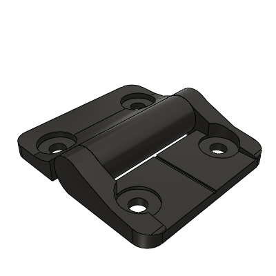 Flat torque butterfly hinge damping type round hole type arbitrary angle positioning type