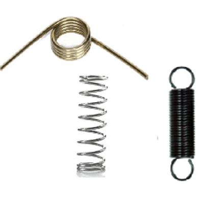 Round Wire Springs , Tension Springs , Torsion Springs