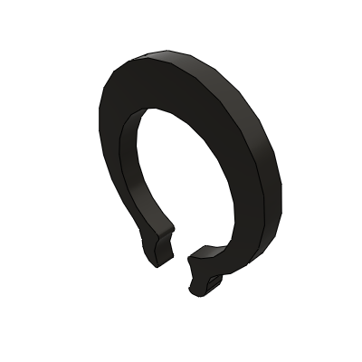 National standard C-type shaft with buckle