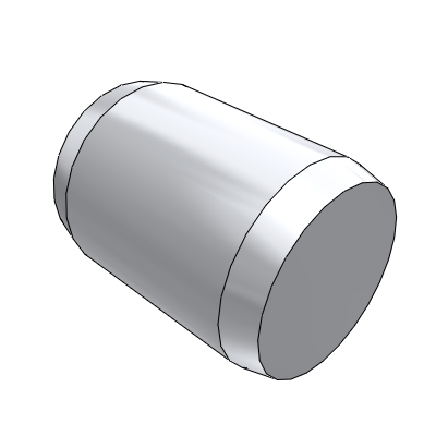 Insulated dowel pins