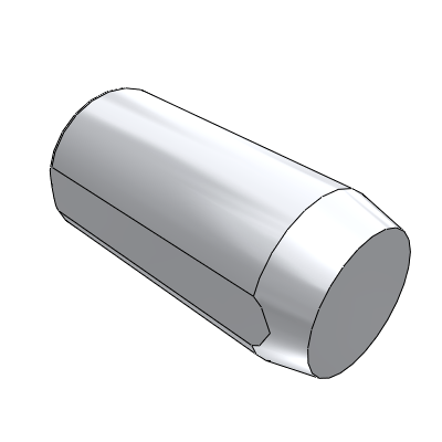 One end threaded type