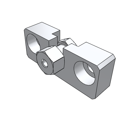 Floating Joints - Quick Connection Type - Cylinder Connector and Holder Set - Tapped Type