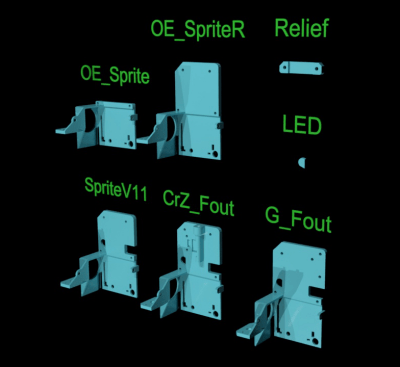 Creality Sprite PCB Bracket w