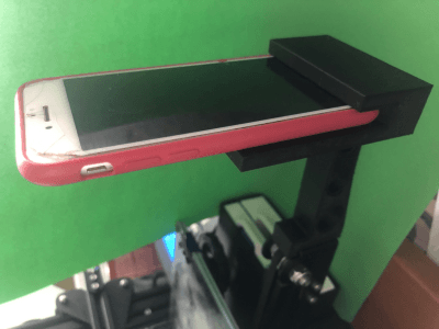 Phone folder for ender 3