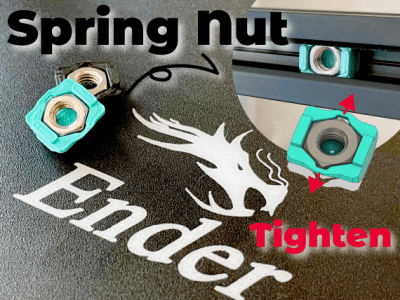 Spring Nut For Ender