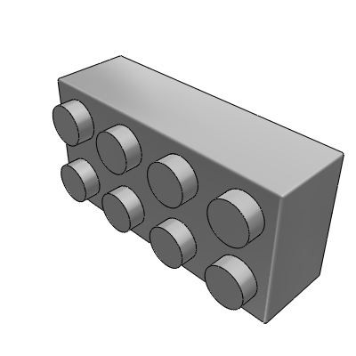 stackable gridfinity lego brick drawer by munzli, Download free STL model