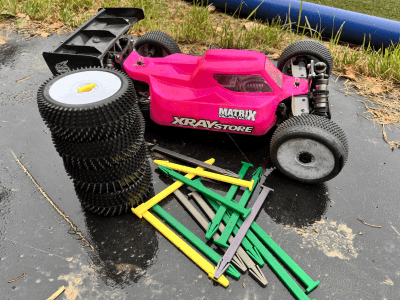 Buggy wheel holder 1