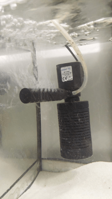 Aquarium pump outlet nozzle