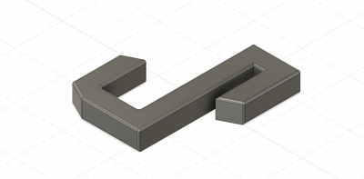 Barn door hook for thin wall