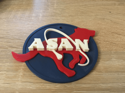 Our dog logo ASAN