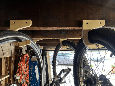 Secure Offset® VR2 - Vertical Bike Parking Racks - Ground Control Systems