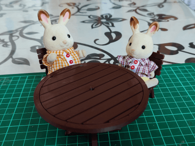 Sylvanian Families Milk Rabbit Family – Old Railway Line Garden Centre