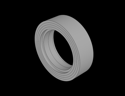 Lego Compatible (u9131.dat) Tire  7.2