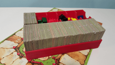 Carcassonne compact organiser