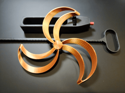 Toroidal Ninja Star (Reversed) Rotor