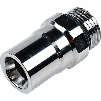 1/4” Blind Mate SAE-08 Valved In-Line Liquid Cooling Coupling Body