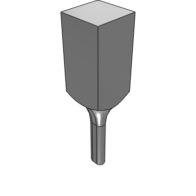 键槽固定式方形凸模 ー标准型 / TiCN镀覆型