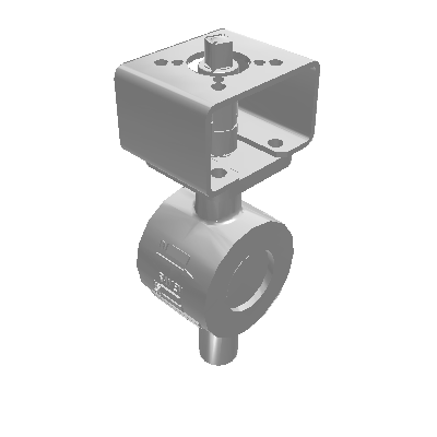 Ramén Ball Sector Valve KS 1C Up to PN 40 -40°C-250°C - Ramén Valves