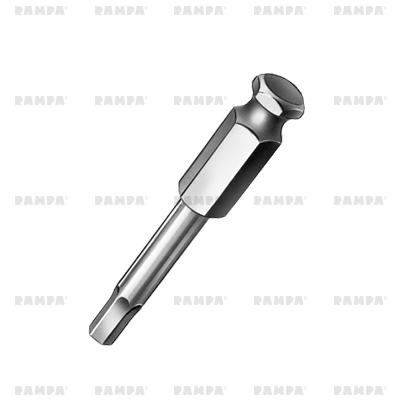 Drive via hex socket