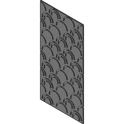 Arcs PET Felt Panels