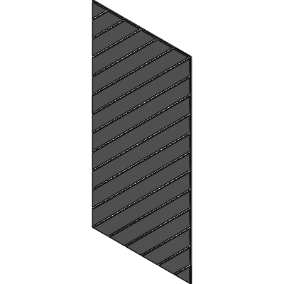 Diagonal PET Felt Panels