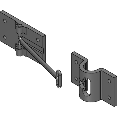 Hook & Catch Door Holders