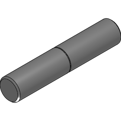 Weld On Hinges - Bullet