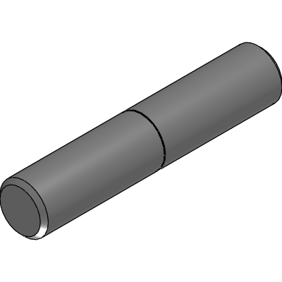 Weld On Hinges - Bullet