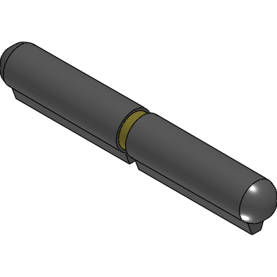 Weld On Hinges - Barrel