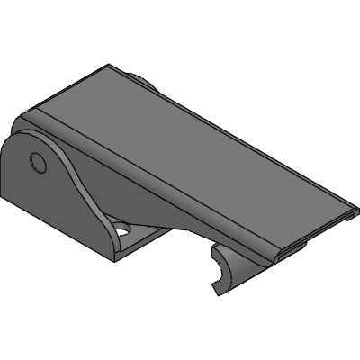 Draw Latches & Keepers - Vantage Downunder Concealed Base