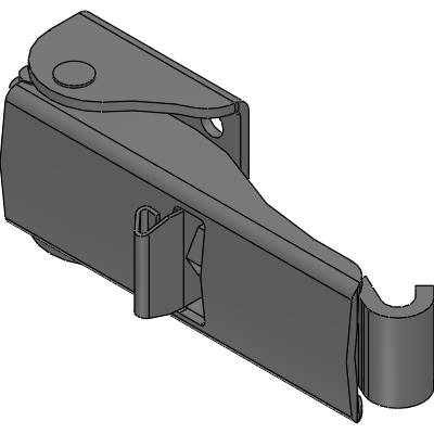 Draw Latches & Keepers - Vantage Downunder Concealed Base