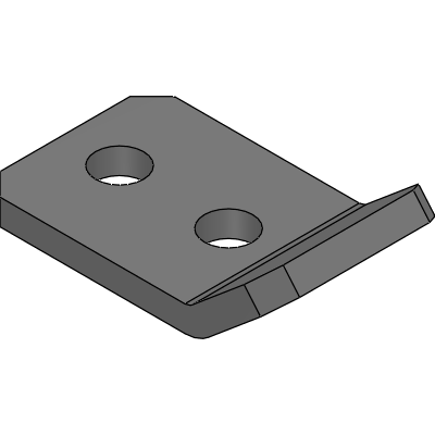 Draw Latches & Keepers - Vantage Downunder Concealed Base