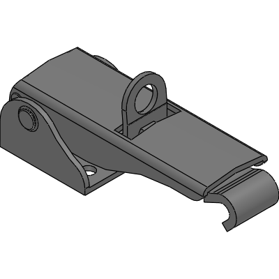 Draw Latches & Keepers - Vantage Downunder Concealed Base