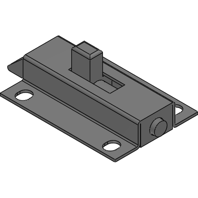 Spring Loaded Slide Latch